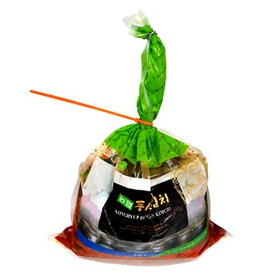 ヨルム（大根の菜）キムチ2.5kgパッケージ（1袋）